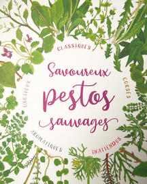 Affiche Savoureux pestos sauvages : détail du centre