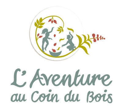 logo de L'Aventure au coin du bois, à la découverte des plantes sauvages et de leurs usages : collectif d'auteurs-cueilleurs et maison d'édition